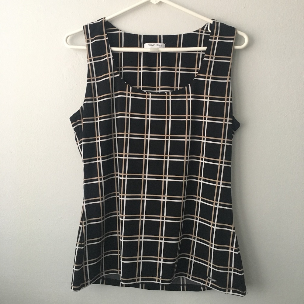 Calvin Klein sleeveless top size M